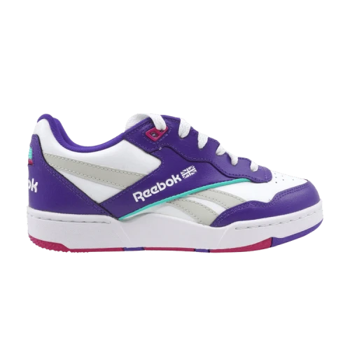 Reebok BB4000 2 'White Team Purple Cyber Mint'