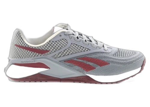 Reebok Nano X2 Pure Grey Classic Maroon