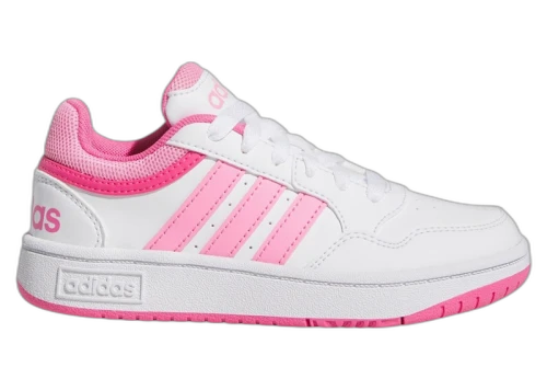 adidas Hoops Cloud White Bliss Pink Pulse Magenta (GS)