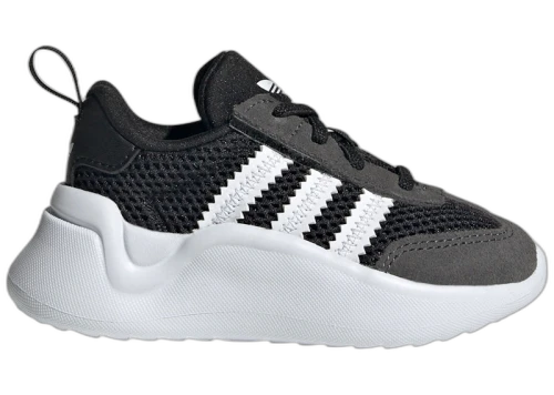 adidas adiFOM 70s Comfort Closure Laces Core Black Cloud White Grey (TD)
