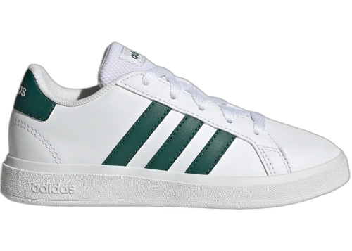 adidas Grand Court Cloud White Collegiate Green (GS)