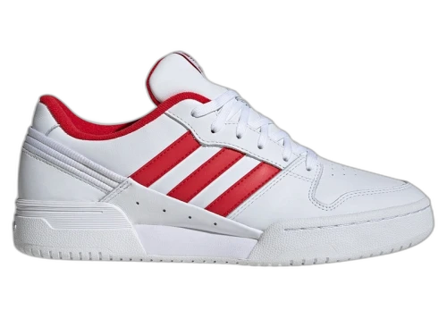 adidas Team Court 2.0 STR Cloud White Better Scarlet