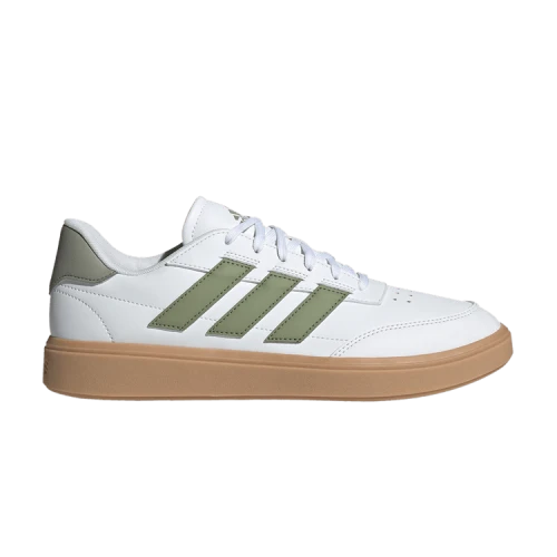 adidas Courtblock Cloud White Tent Green Olive Strata