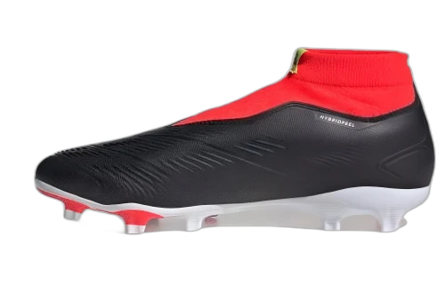 adidas Predator League LL FG Core Black Cloud White Solar Red