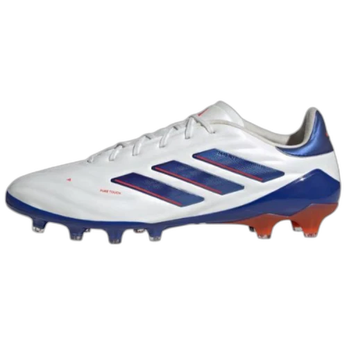 Adidas COPA PURE 2 Artificial Turf Cushioning Slip Resistant Abrasion Resistant Soccer Shoes Men's White Blue