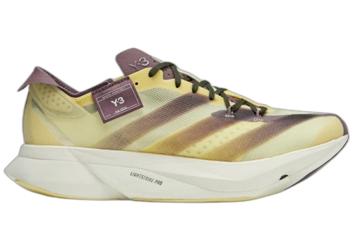 adidas Y-3 Adios Pro 3.0 Almost Yellow Shadow Fig