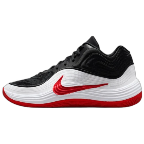Nike Precision 8 Mid Black White University Red