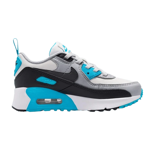 Nike Air Max 90 EasyOn Platinum Tint Blue Lightning (PS)