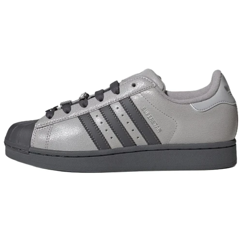 Adidas Originals Superstar 2 Skateboard Shoes Women's Light Gray