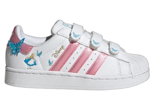 adidas Superstar II Comfort Closure Disney White Light Pink Aquamarine (PS)
