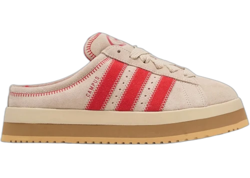 adidas Campus 00s Winter Low Stone Khaki Better Scarlet (Women's)