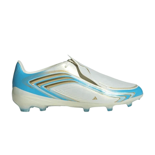 adidas F50 Messi Elite FG Little Kid 'Ivory Semi Blue Burst'