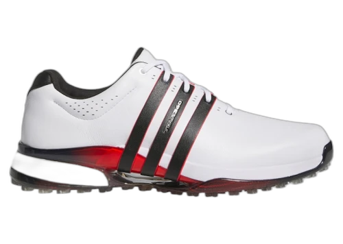 adidas Tour360 25 Spikeless Golf Cloud White Core Black Lucid Red