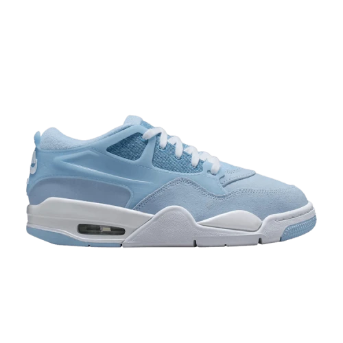Jordan Air Jordan 4 Low top Basketball Shoes Blue Unisex