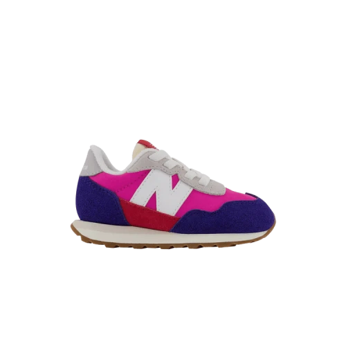 New Balance 237 Bungee Blue Pink Toddler