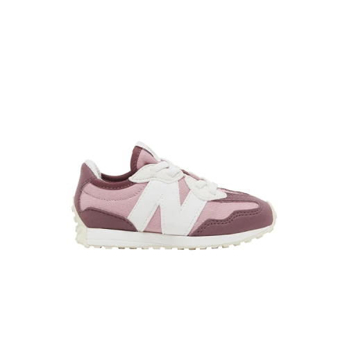 (TD) New Balance 327 Bungee Lace 'Washed Burgundy Hazy Rose'