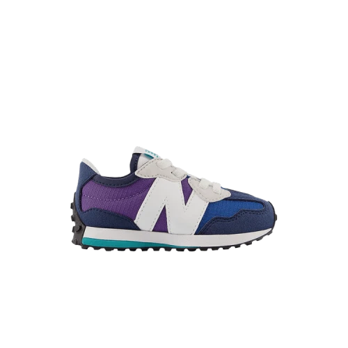 New Balance 327 Natural Indigo Interstellar Bungee Lace Toddler