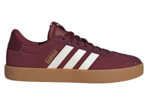 adidas VL Court 3.0 Shadow Red Off White Maroon