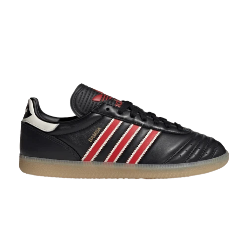 adidas Samba JP Black Red Gum