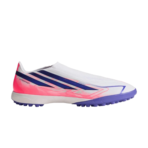 adidas F50 Hyperfast League Laceless TF 'Cloud White Solar Turbo'