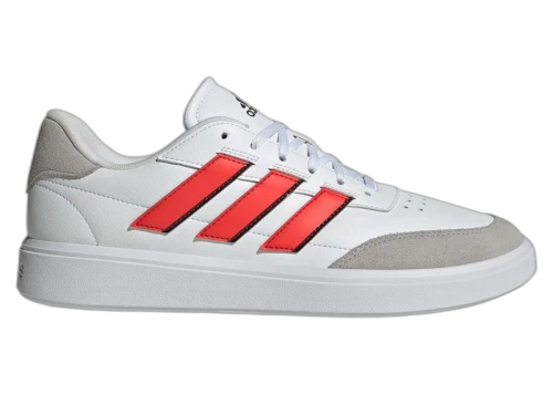 adidas Courtblock White Bright Red
