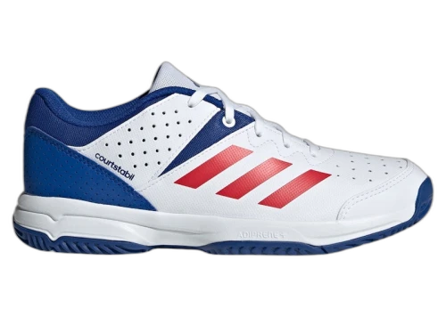 adidas Court Stabil Cloud White Pure Ruby Royal Blue (GS)