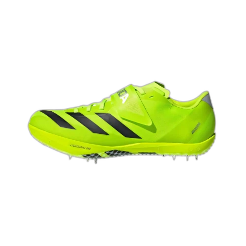 adidas Adizero HJ Track And Field Lucid Lemon Core Black Silver Metallic