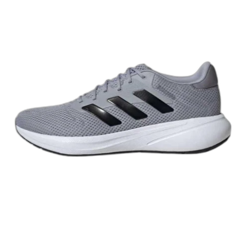 Adidas Response Runner Low top Running Shoes Unisex Light Silver Black Gray