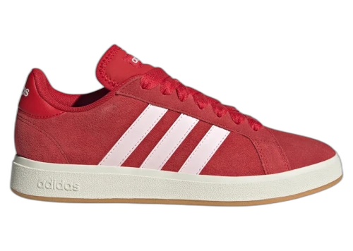 adidas Grand Court Base 00s Better Scarlet Clear Pink Off White (Women's)