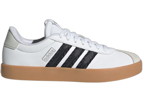 adidas VL Court 3.0 White Black Orbit Grey (Women's)