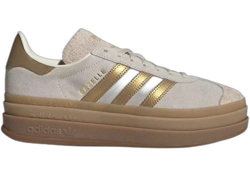 adidas Gazelle Bold Cream White Brown Desert (Women's)