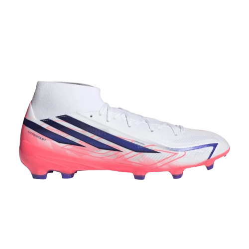 adidas F50 Hyperfast League Mid FG 'Cloud White Solar Turbo'