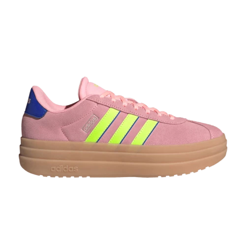 adidas VL Court Bold 'Pink Spark Lucid Lemon' (Women's)