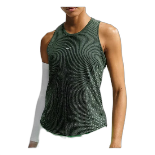Nike Swift Aero-FIT Tank Top 'Black Light Green Spark' (Women's)