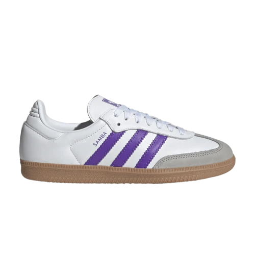 adidas Samba OG White Purple Rush (Women's)