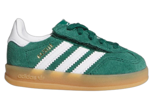 adidas Gazelle Indoor Comfort Closure Collegiate Green White Gum (TD)