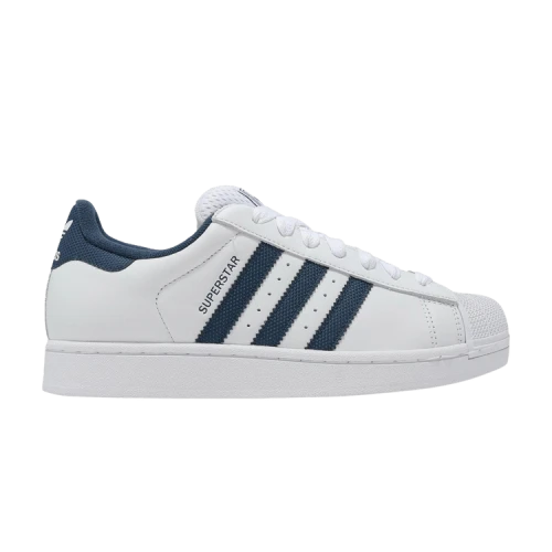 adidas Superstar 2 'Cloud White Crew Navy Gold Metallic'