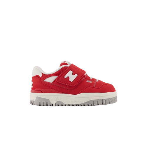 New Balance 550 Bungee Lace Strap Suede Pack Team Red TD