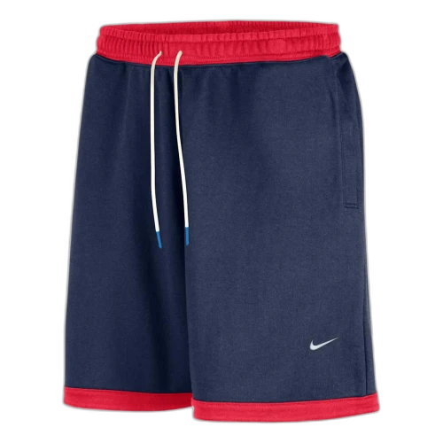 Nike WNBA Legends Fleece Shorts 'Midnight Navy Action Red Sail'