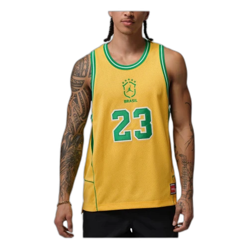 Jordan Essentials Jersey 'Varsity Maize Lucky Green'