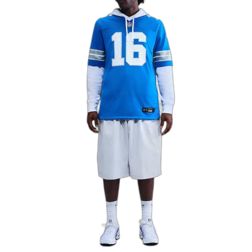 Nike NFL Rugby Jerseys Men's Blue Spark V Neck Moderate