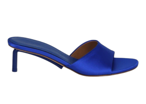 OFF-WHITE Allen Silk Blend Mule Blue (Women's)