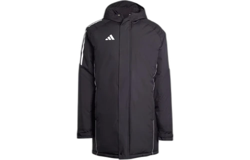 adidas Tiro 24 Stadium Soccer Parka Asia Sizing 'Black White'