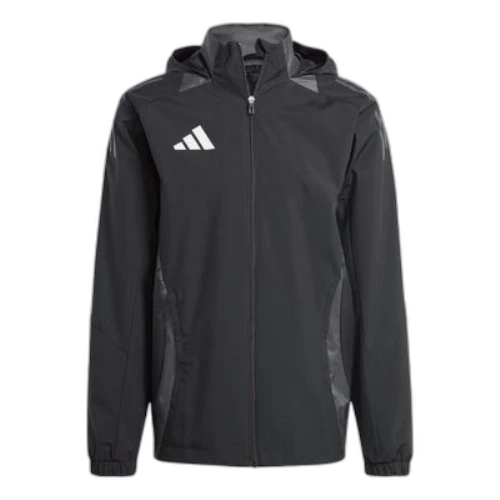 adidas Tiro 24 Competition All-Weather Jacket Asia Sizing 'Black Grey'