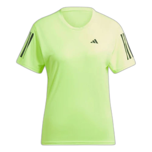 adidas Own the Run Tee 'Lucid Lemon' (Women's)