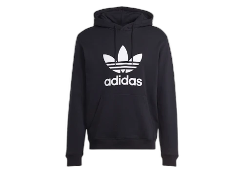 adidas Adicolor Classics Trefoil Hoodie Black/White