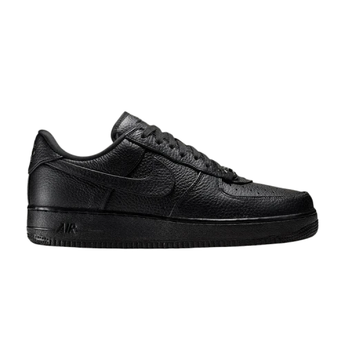 Nike Air Force 1 Low Retro Premium Black Leather
