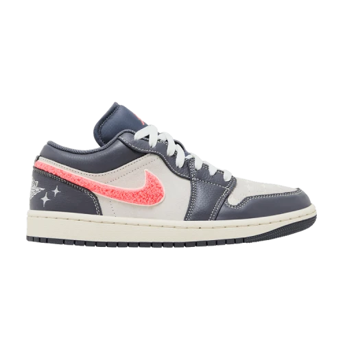 Jordan 1 Low Light Graphite Hot Punch (Women's)