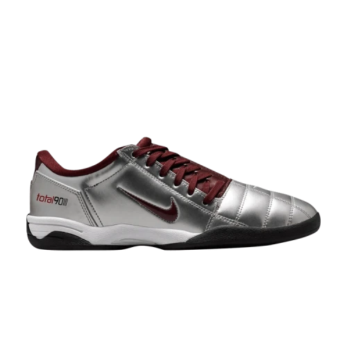Nike Total 90 IIl Breathable Soccer Shoes Women's Red Silver