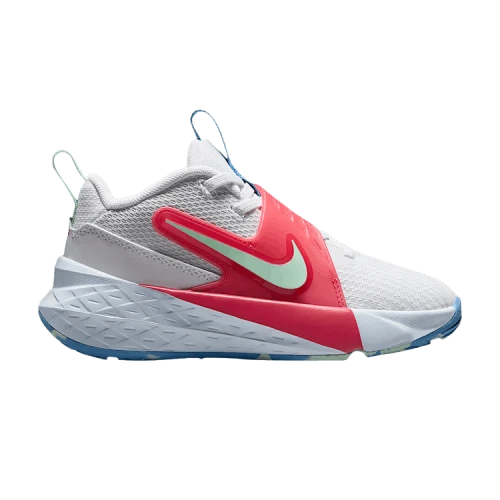 Nike Team Hustle D12 PS 'Off-White Aurora Blue Tropical Pink Arctic Green'